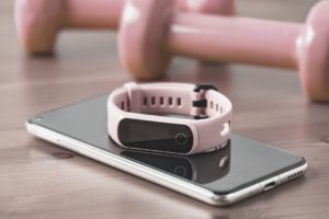 Fitness Tracker pink