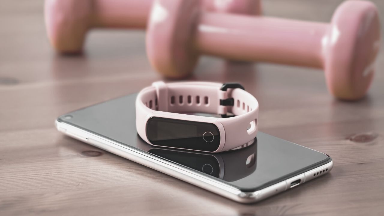 Fitness Tracker pink
