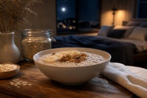 abendliche haferflocken fettverbrennung regeneration und besserer schlaf