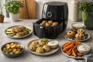 eiweissreiche airfryer rezepte fitness gesundheit