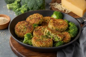 quinoa brokkoli bratlinge naehrstoffreich einfach und lecker