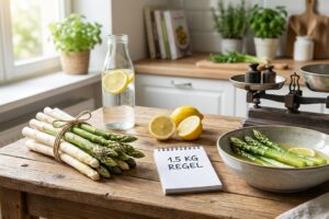 spargel kalorienarme entwaessernde nahrung wie die kilo regel den