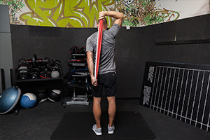 trizeps streching