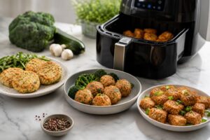 vorteile proteinreicher rezepte heissluftfritteuse fitness gesundheit